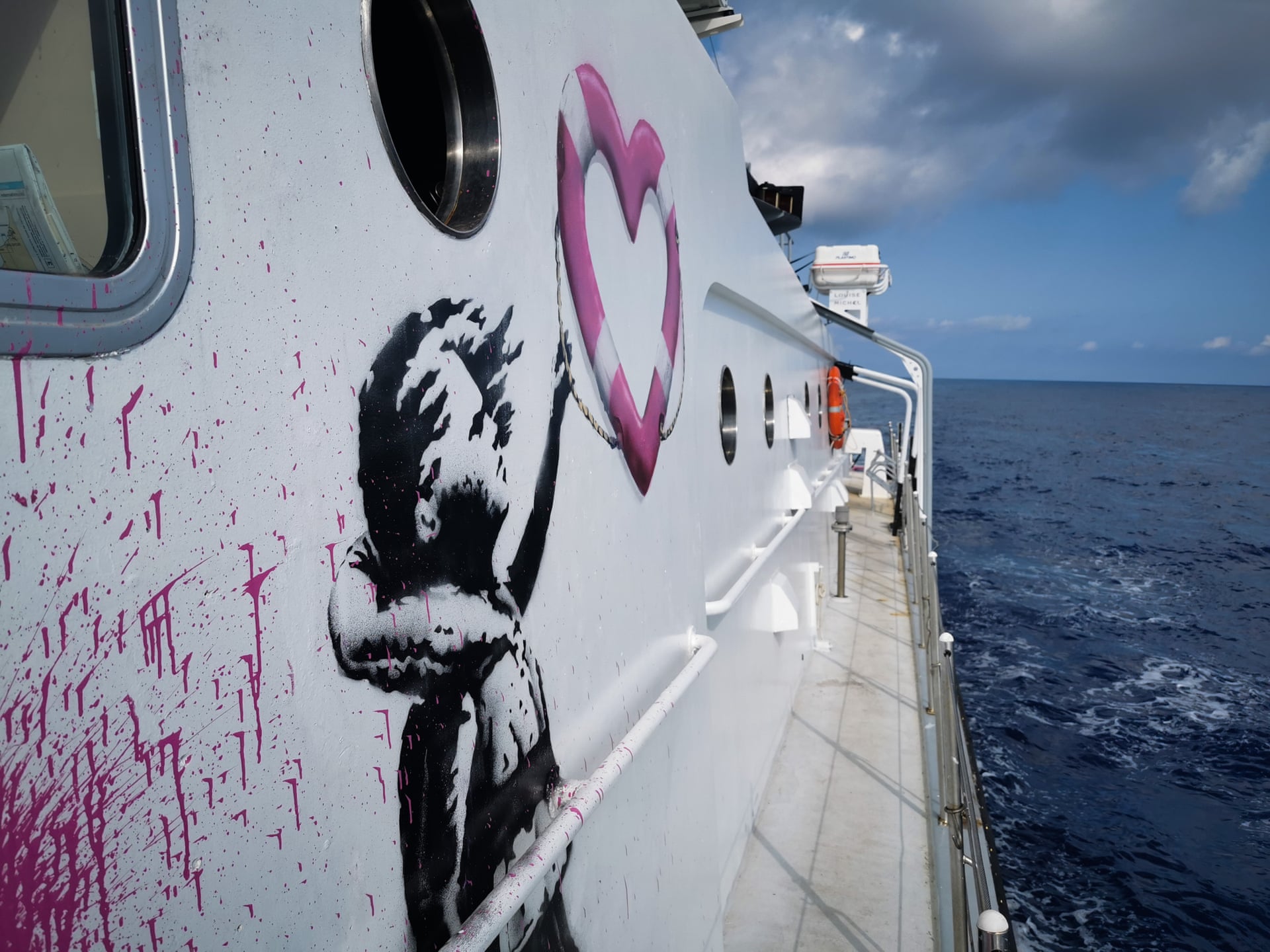 Το πλοίο του Banksy