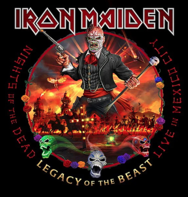Iron Maiden - 'Nights Of The Dead, Legacy Of The Beast: Live In Mexico City' / Εξώφυλλο 