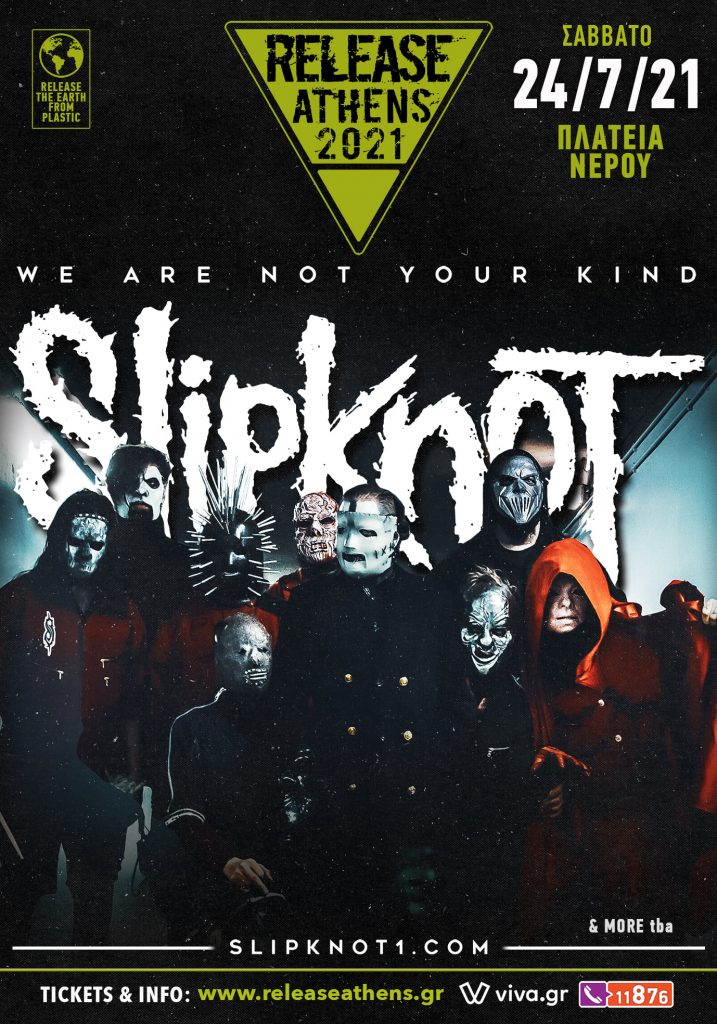 Slipknot Release Athens Festival 2021