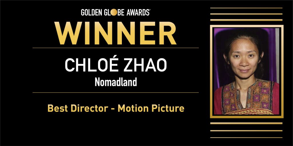 Chloe Zhao - Χρυσές Σφαίρες 2021