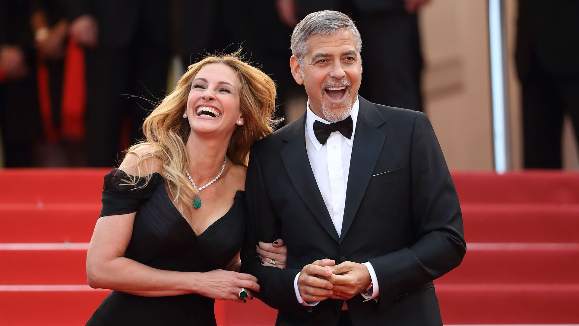 Julia Roberts και George Clooney (Photo by Mike Marsland/WireImage)