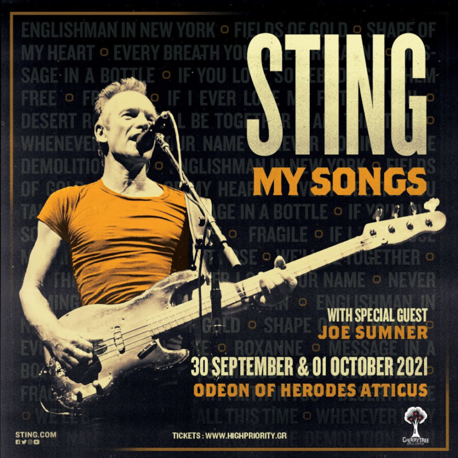 Sting - live Ηρώδειο 2021