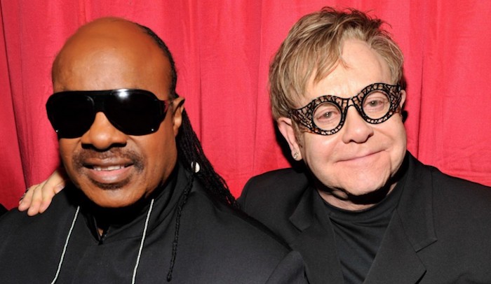 Stevie Wonder και Elton John