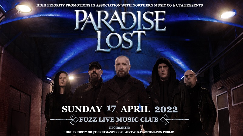 Paradise Lost live in Athens 2022