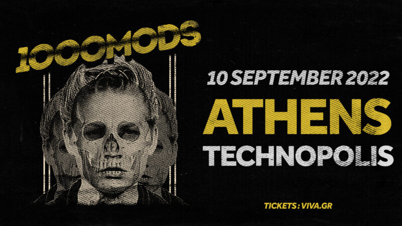 1000mods - Τεχνόπολις - live Αθήνα 2022