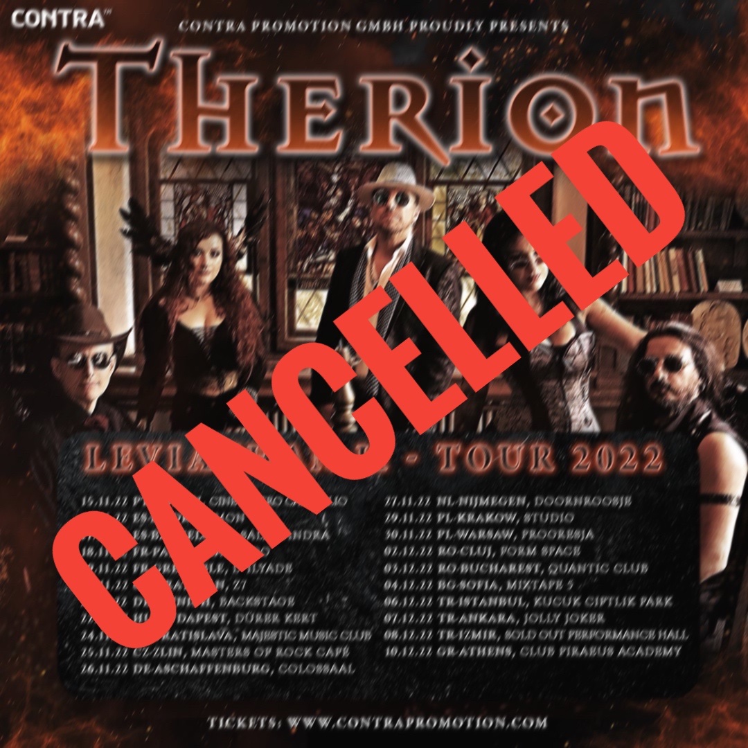 Therion Live 2022 - Ακύρωση