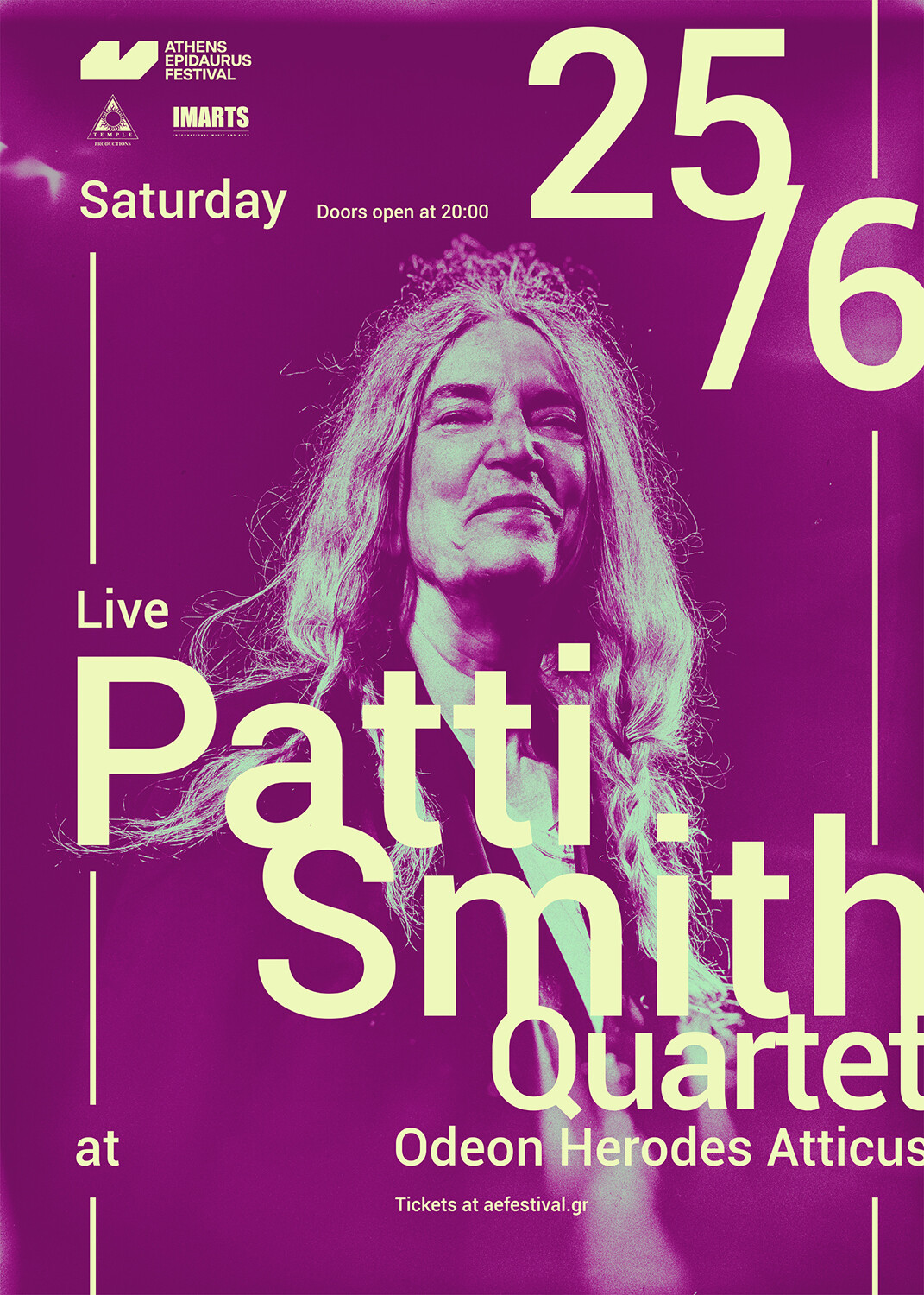 Patti Smith live Ελλάδα 2022 - Ηρώδειο