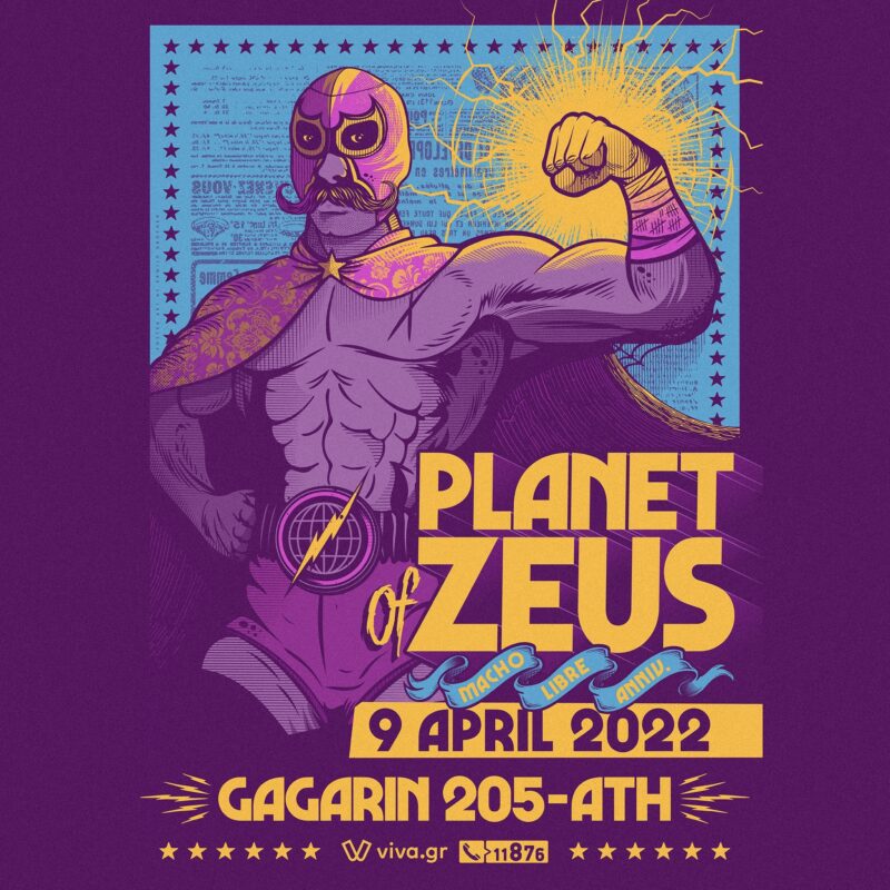 Planet of Zeus - Macho Libre Anniversary