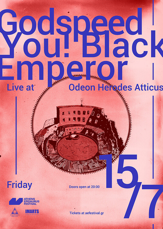 Godspeed You! Black Emperor live Ηρώδειο 2022