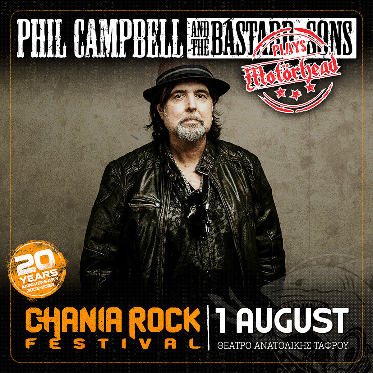 Phil Campbell and the Bastard Sons - Chania Rock Festival 2022