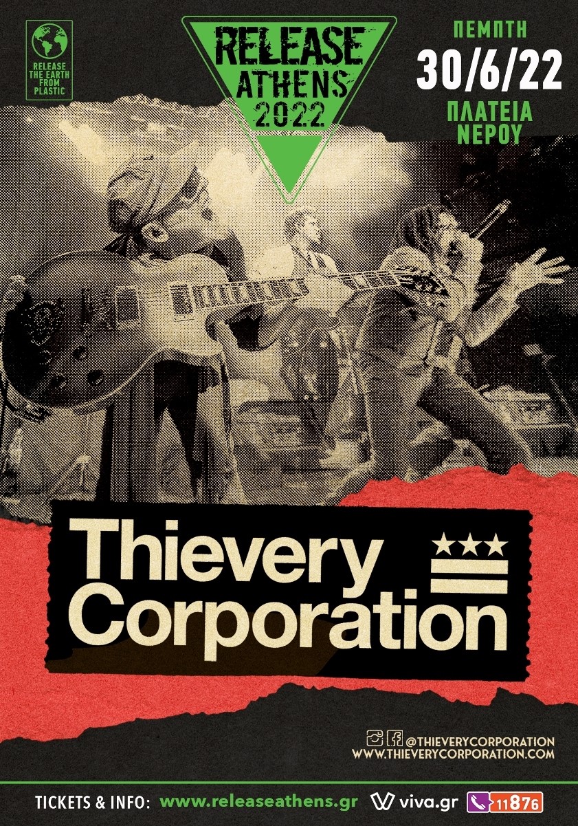 Release Athens 2022 Thievery Corporation