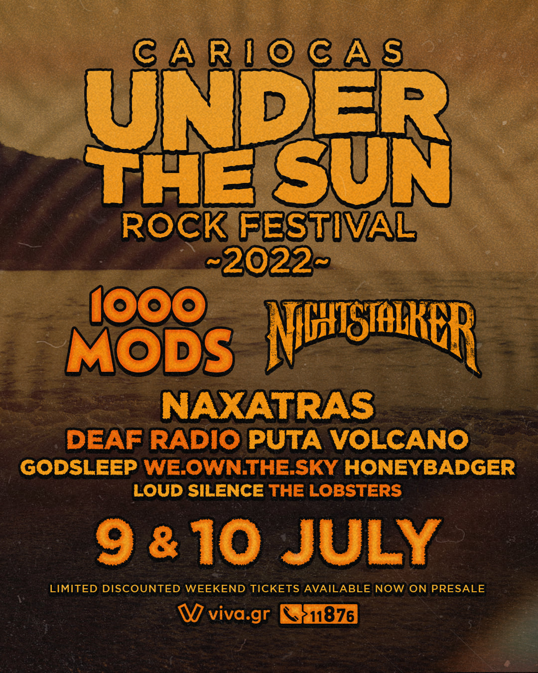 Under the Sun Cariocas Rock Festival 2022