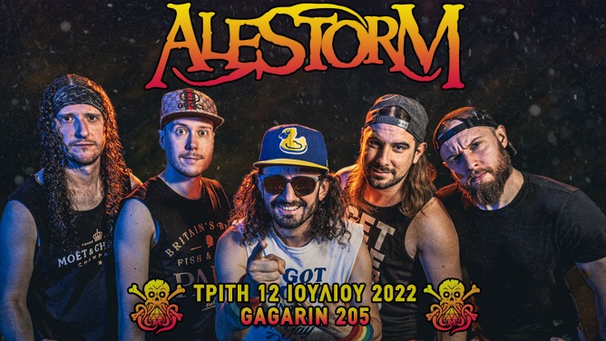 Alestorm live Αθήνα 2022 - Εισιτήρια