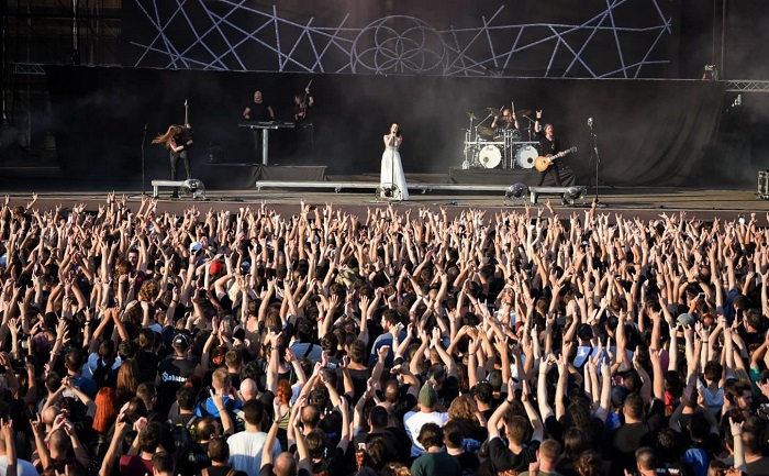 Οι Epica στο Release Athens Festival 2022 - Πλατεία Νερού