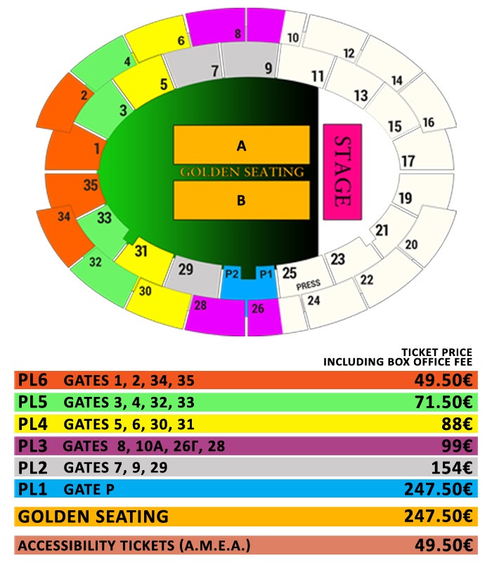Andrea Bocelli - Εισιτήρια για τη συναυλία στο ΟΑΚΑ 2023 - viva