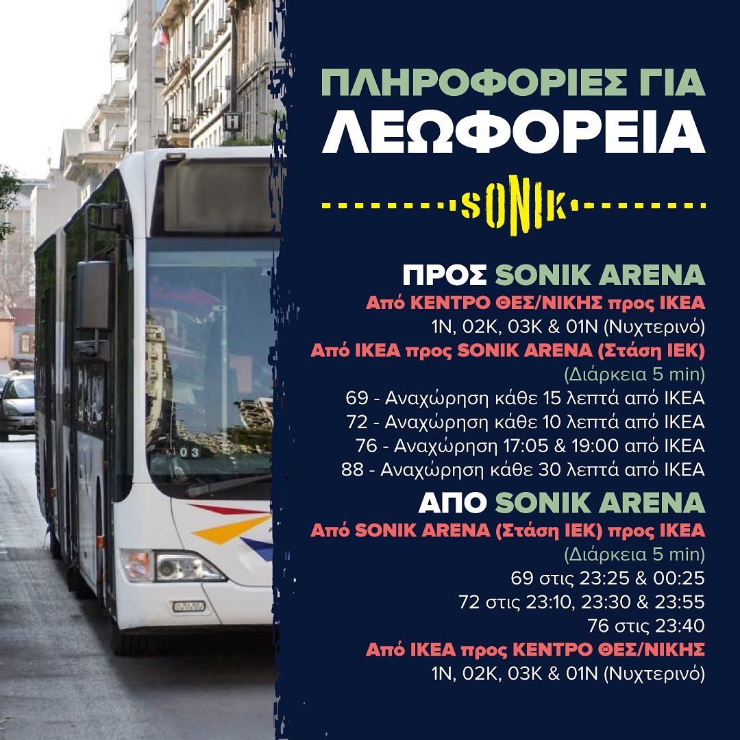 Street Mode Festival 2022 - Sonik Arena - πρόσβαση