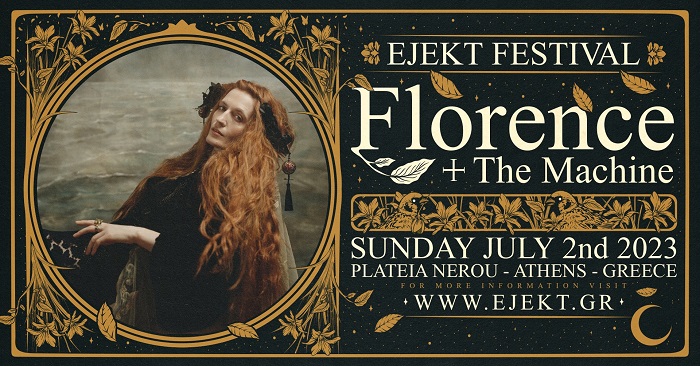 Florence + The Machine - Τα εισιτήρια για το Ejekt 2023 - Τιμές και viva.gr