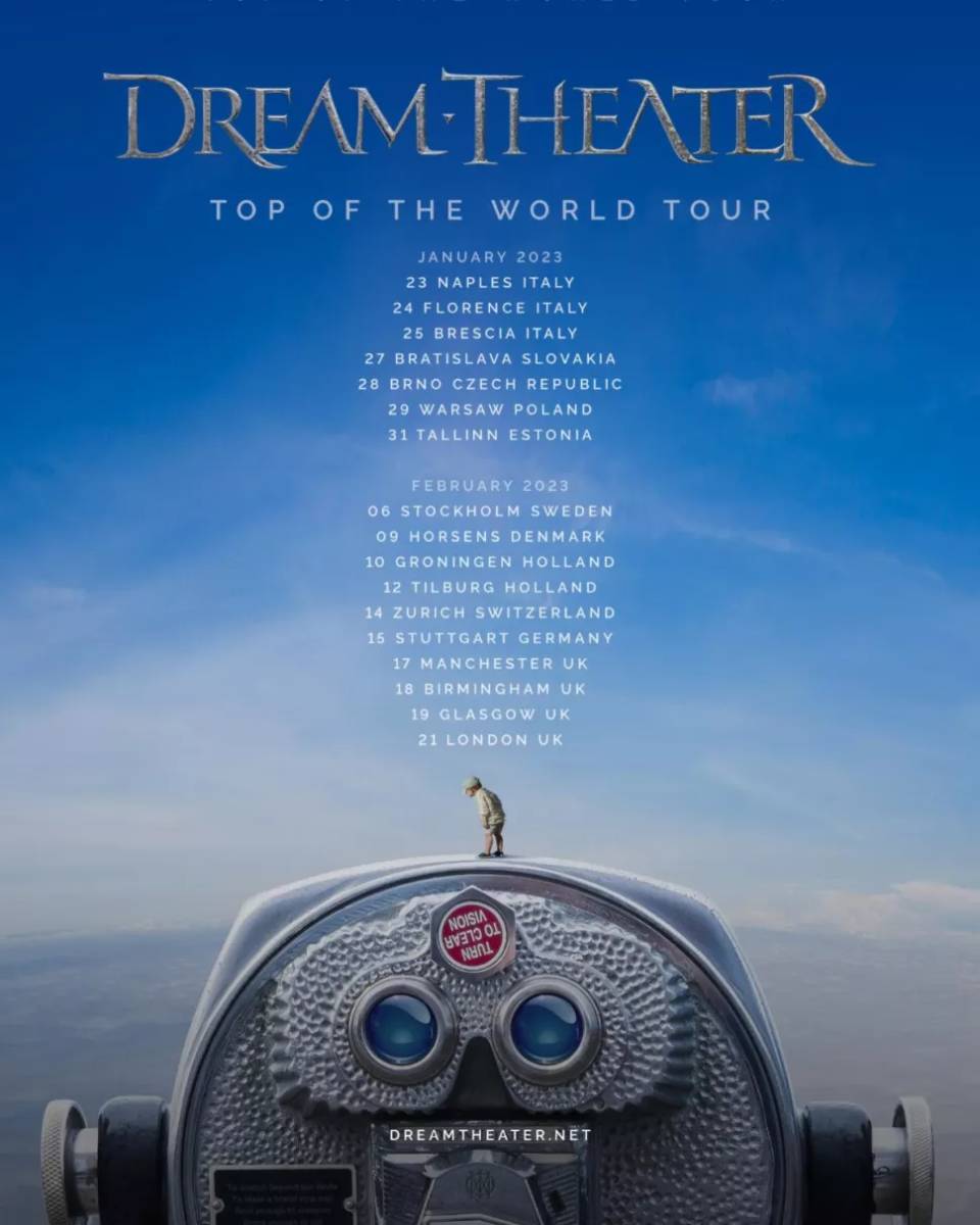 Dream Theater - Συναυλίες στην Ευρώπη το 2023