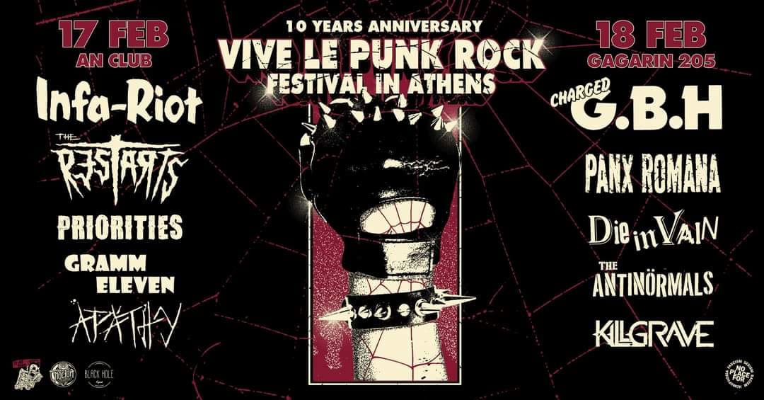 10 χρόνια Vive Le Punk Rock Festival 2023 