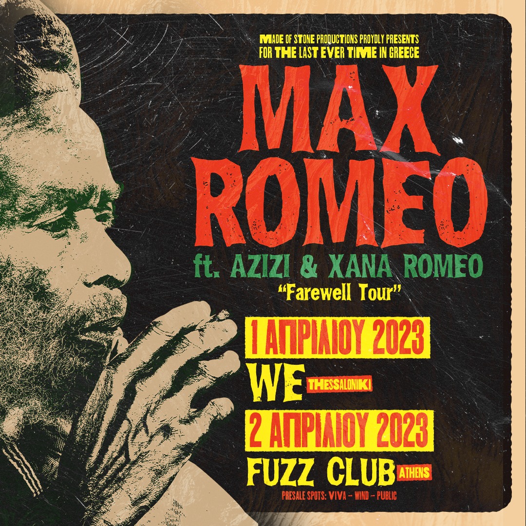 Max Romeo live in Greece 2023