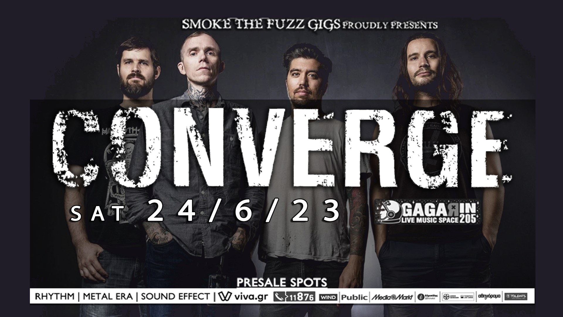 Converge live in Athens 2023