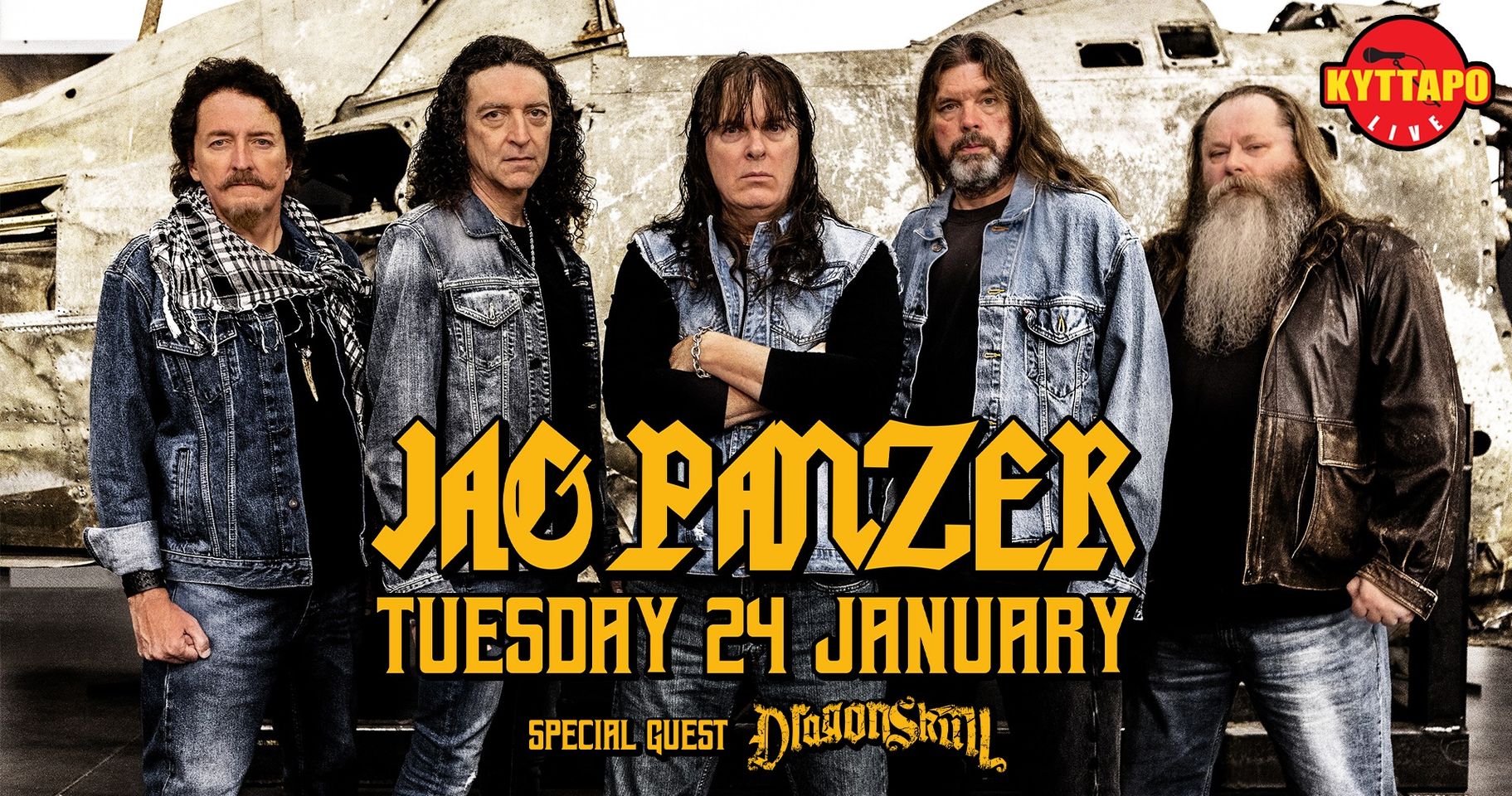 Jag Panzer live in Athens 2023