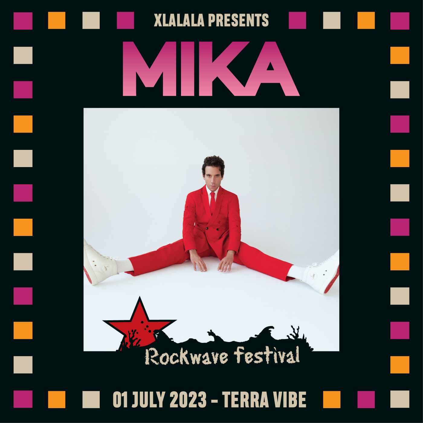Ο Mika στο Rockwave Festival 2023