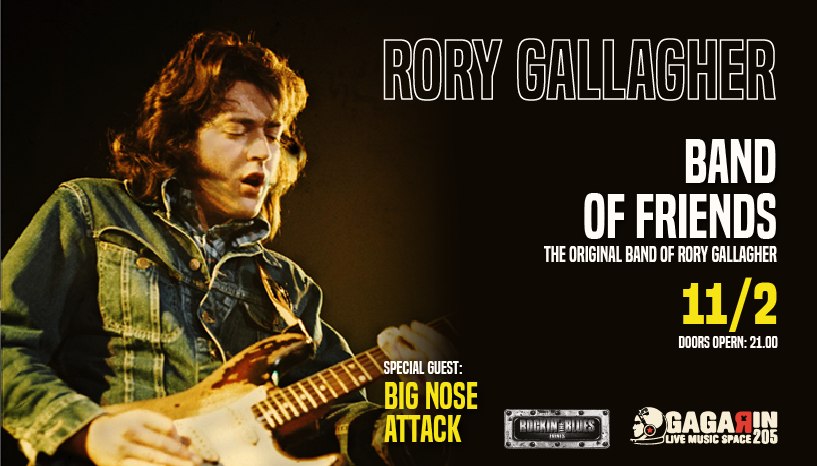 Rory Gallagher Band of Friends live Athens 2023