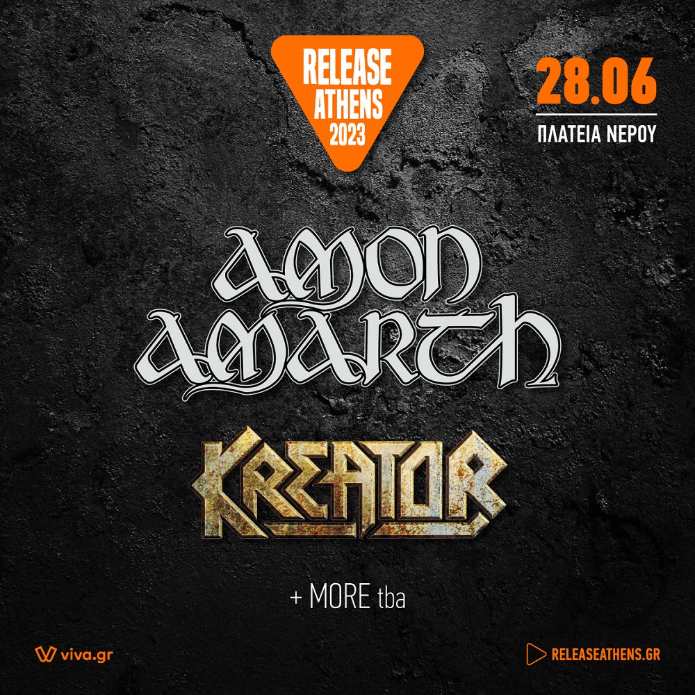 Amon Amarth και Kreator στο Release Athens Festival 2023