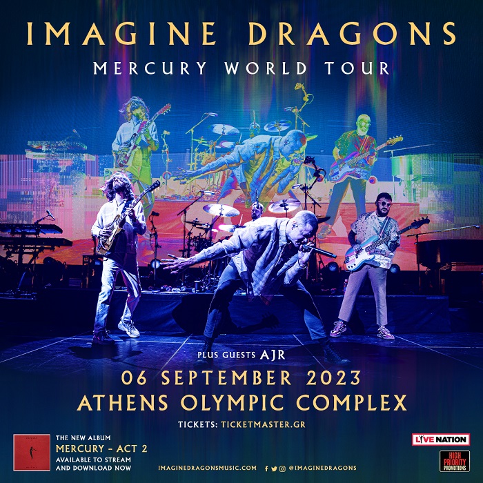 Imagine Dragons ΟΑΚΑ 2023 - Το support συγκρότημα