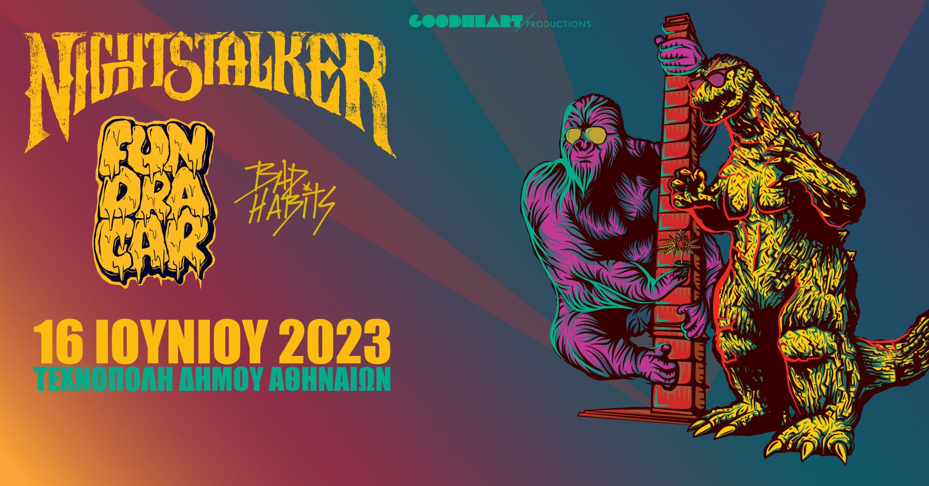 Nightstalker live Τεχνόπολη 2023