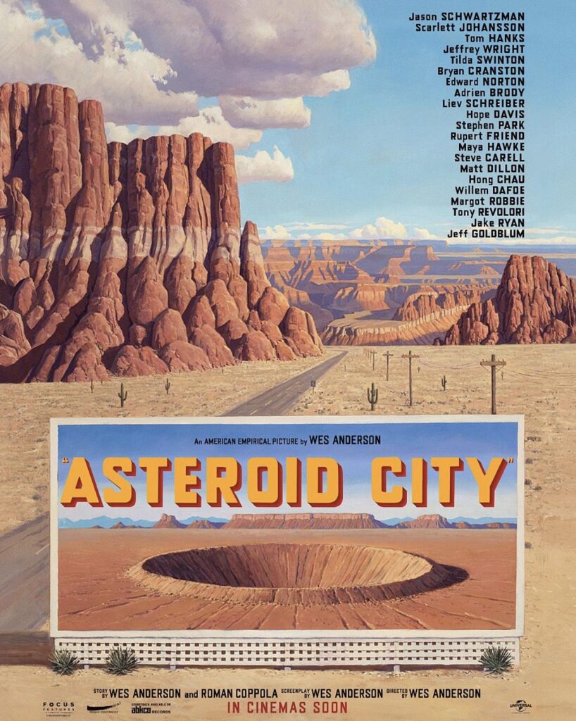 Wes Anderson - 'Asteroid City' / Αφίσα