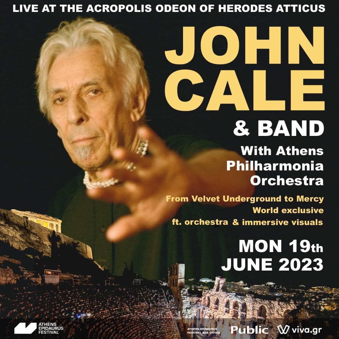 John Cale live in Athens 2023 - Ηρώδειο