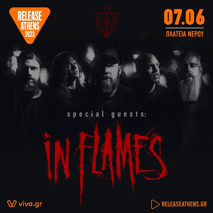 In Flames - Release Athens Fesival 2023