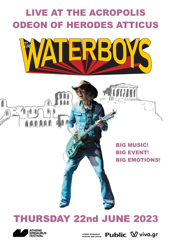Waterboys live in Athens 2023 - Ηρώδειο