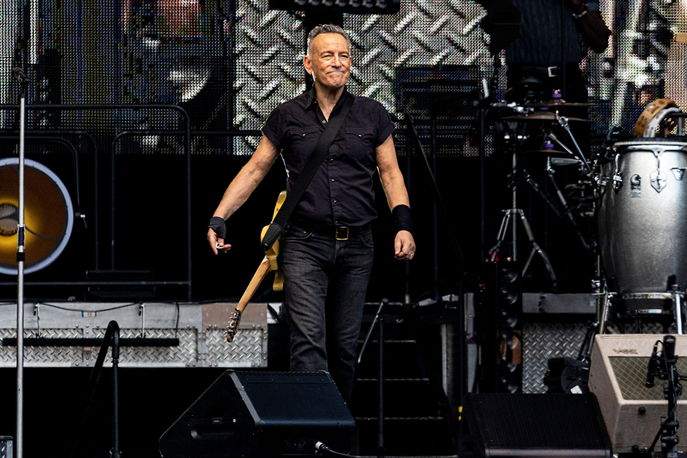 Bruce Springsteen Rome, Italy. 21st May, 2023. ROME, ITALY - MAY 21: Bruce Springsteen And The E Street Band perform at Circo Massimo Rome on May 21, 2023 in Rome, Italy. (Photo by Roberto Finizio/NurPhoto) Credit: NurPhoto SRL/Alamy Live News