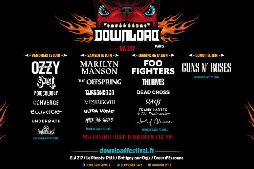 Download Festival Paris 2018 / Guns N' Roses