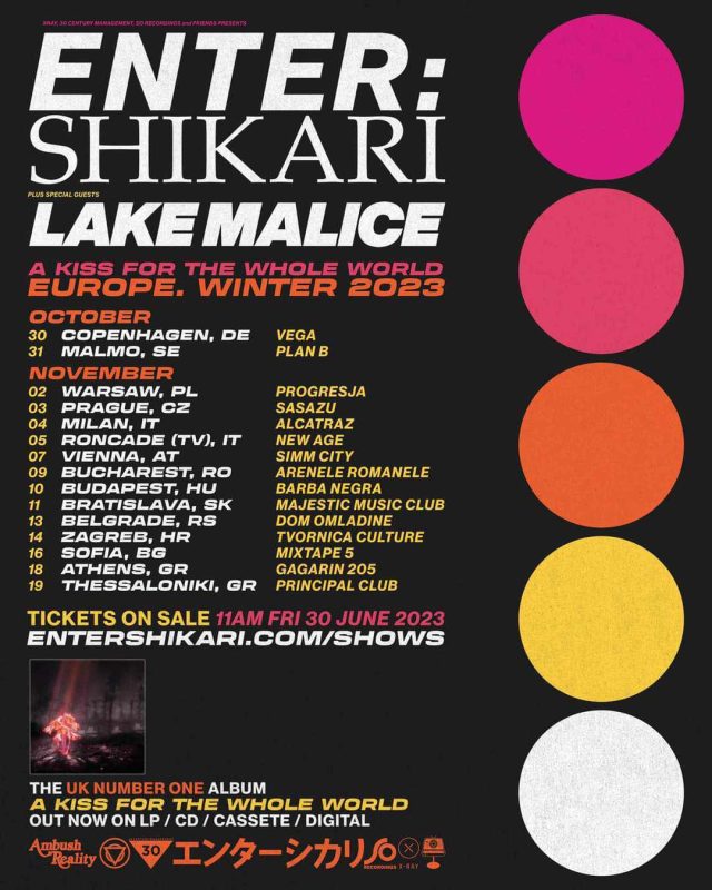 Enter Shikari 2023 Tour
