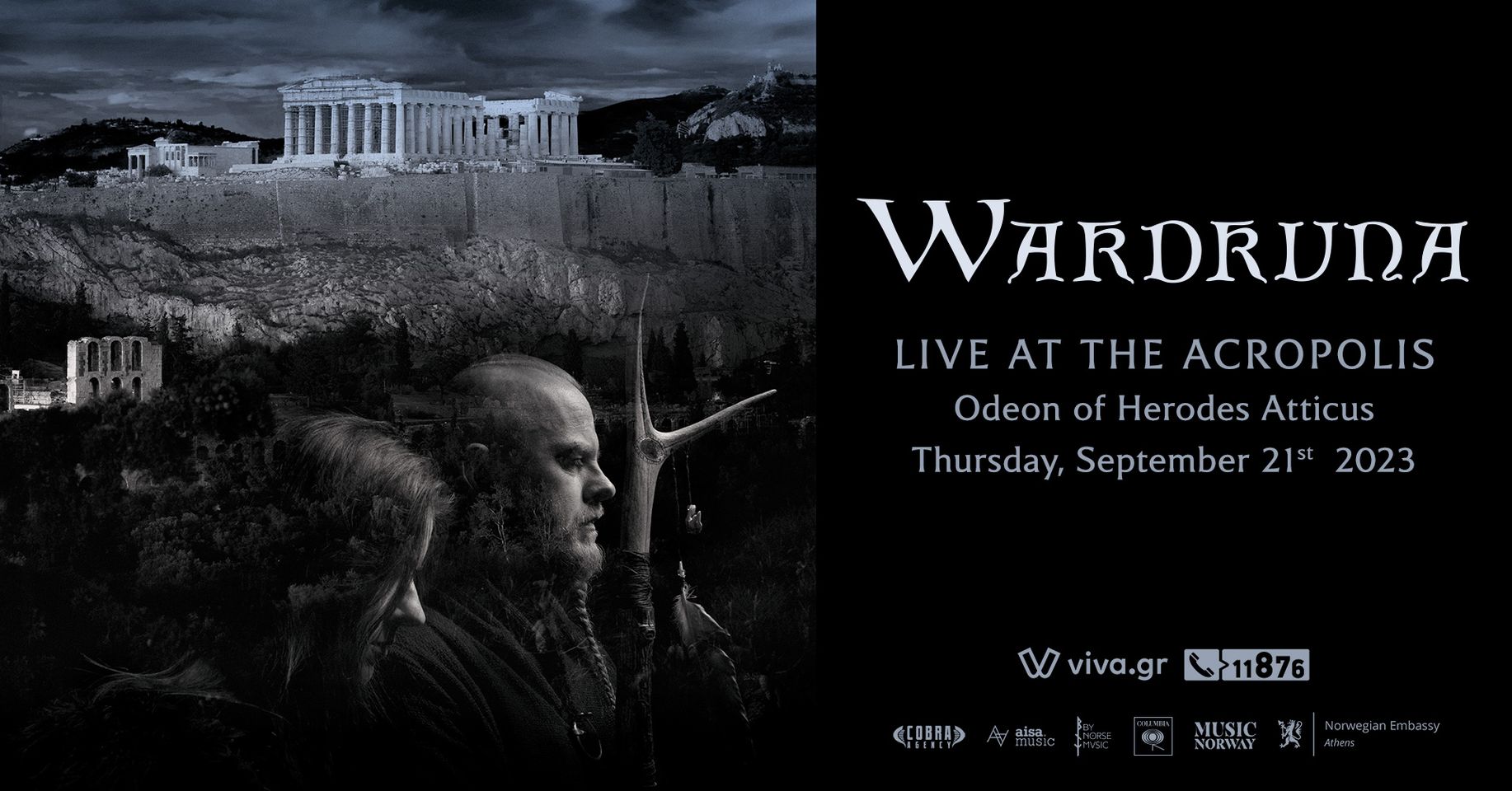Wardruna live in Athens - Ηρώδειο 2023