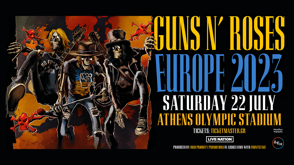 Guns N' Roses live in Athens 2023