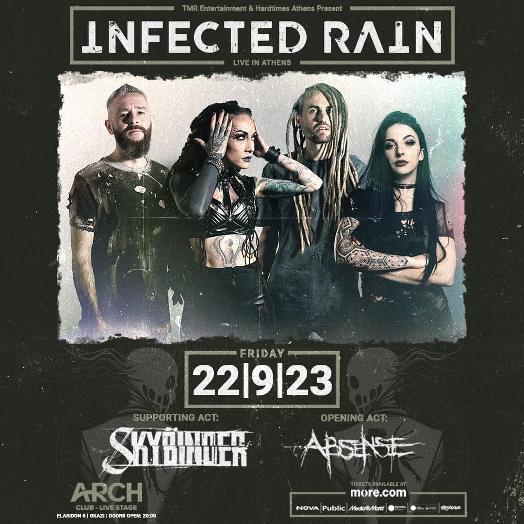 Infected Rain live in Athens 2023