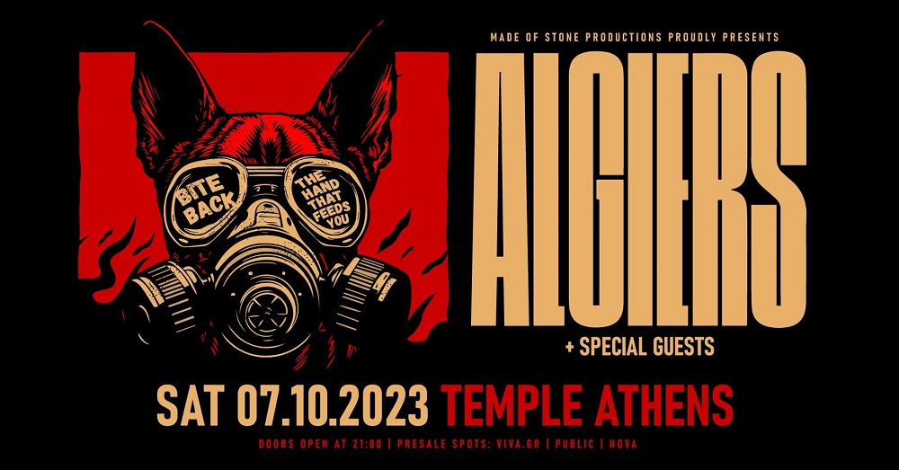 Algiers live Αθήνα 2023