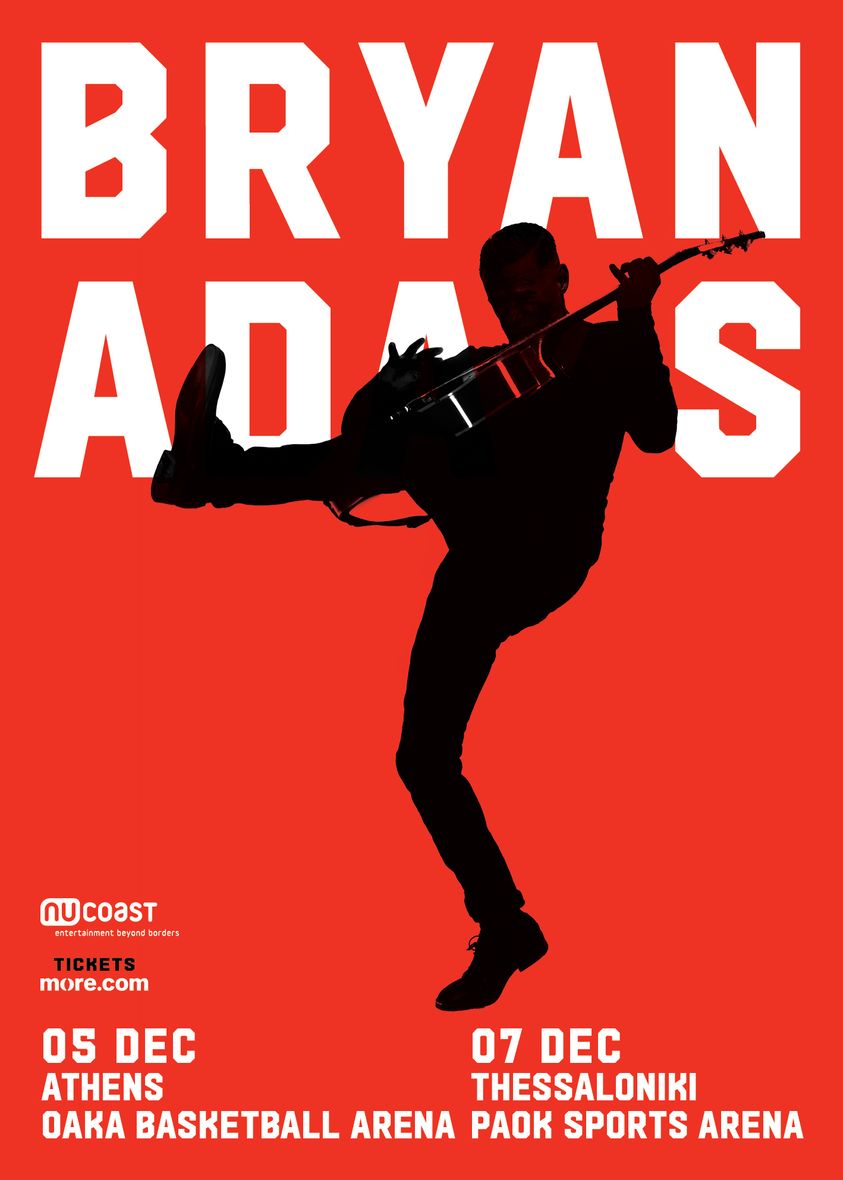 Bryan Adams live in Athens, Thessaloniki 2023