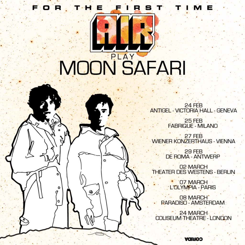 Air - 'Moon Safari' / 2024 tour dates