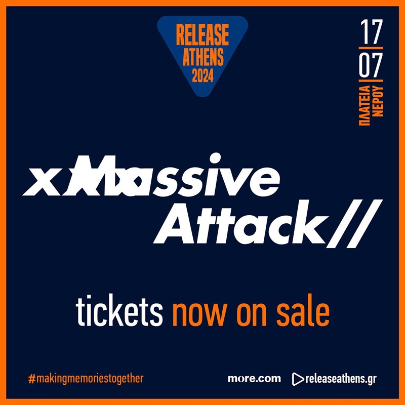 Massive Attack @Release Athens Festival 2024 - tickets