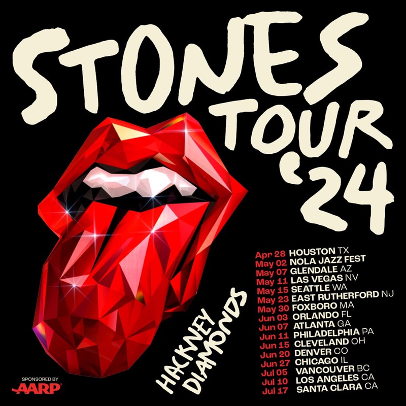 Rolling Stones tour 2024