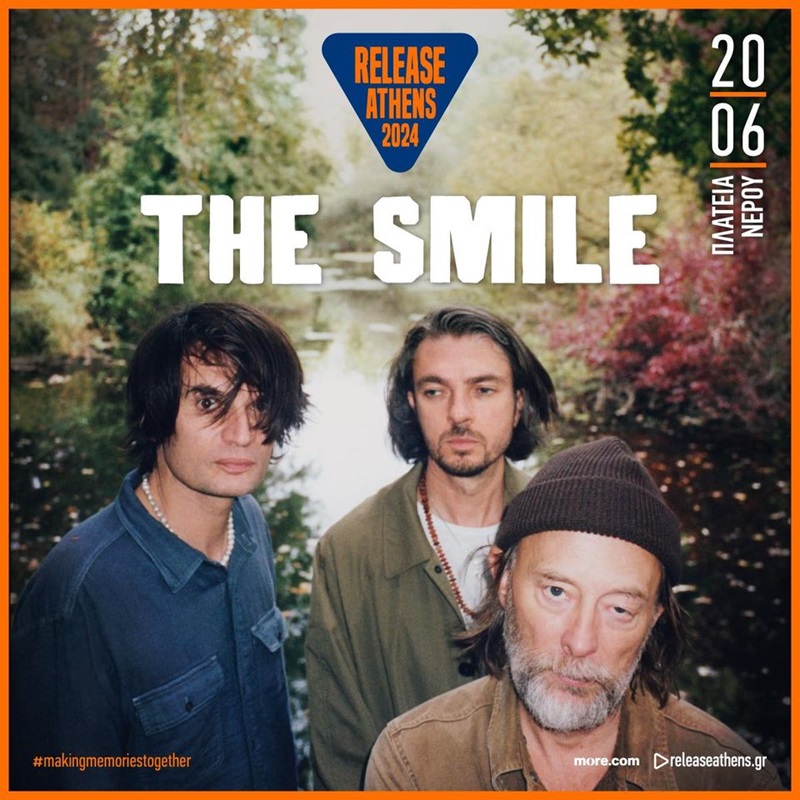 The Smile live Release Athens 2024