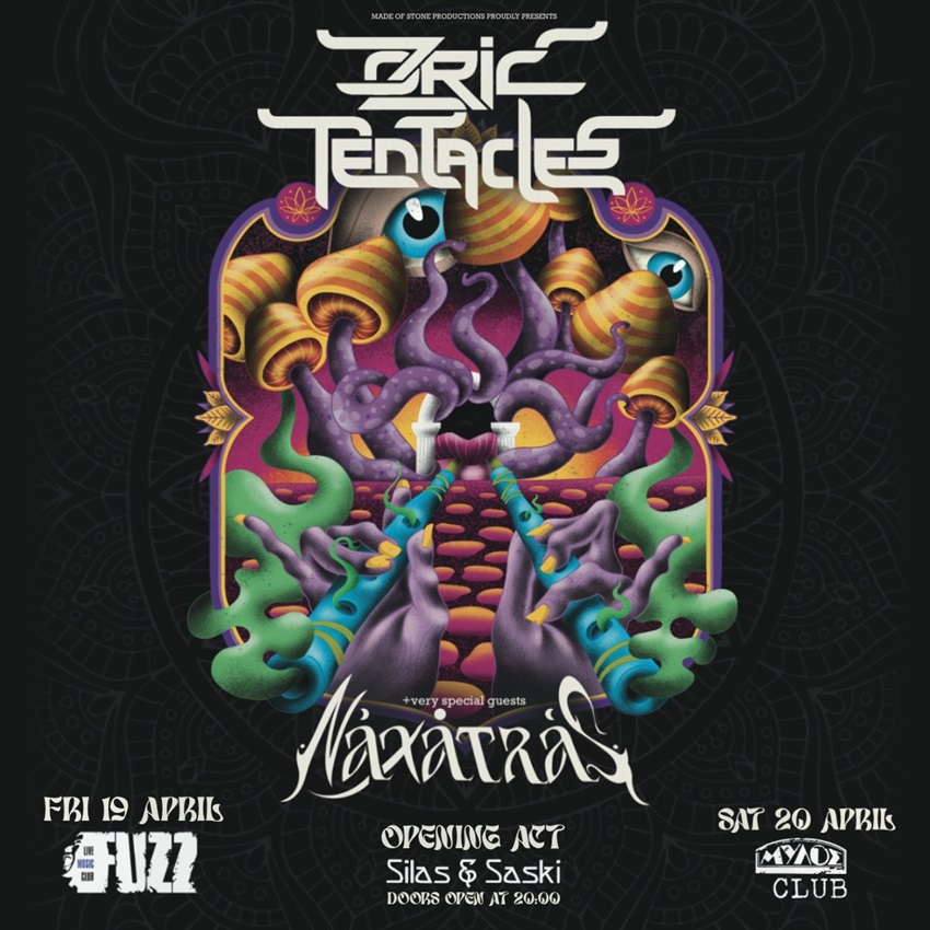 Ozric Tentacles και Naxatras live in Athens 2024
