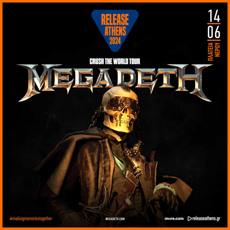 Megadeth - Release Athens Festival 2024