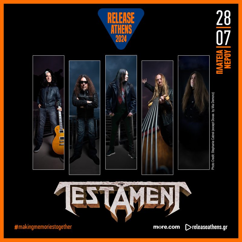 Testament - Release Athens 2024